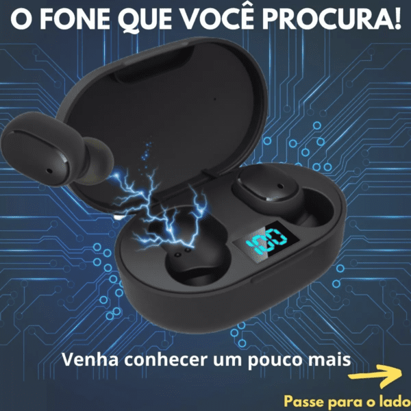 Fone De Ouvido Bluetooth Sem Fio Tws - Image 4