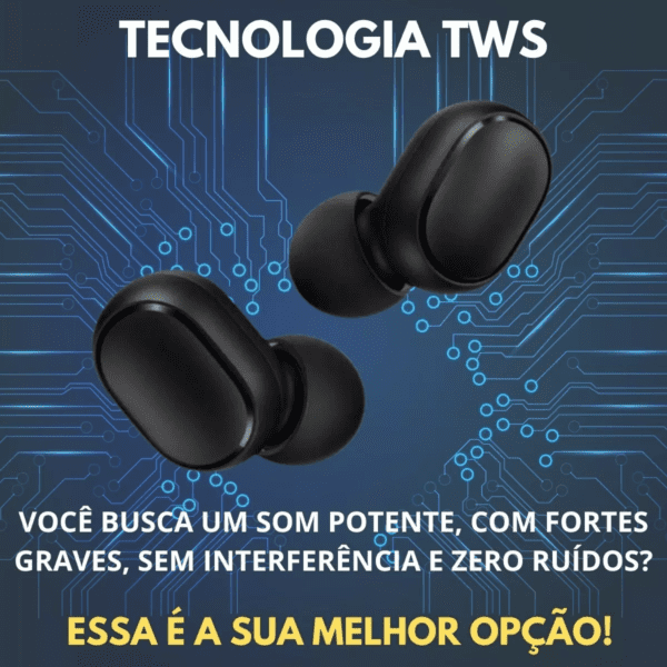 Fone De Ouvido Bluetooth Sem Fio Tws - Image 7