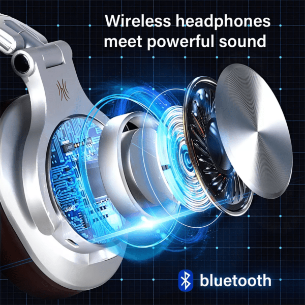 Fone De Ouvido Sem Fio Oneodio Fusion A70 Dj Bluetooth - Image 5